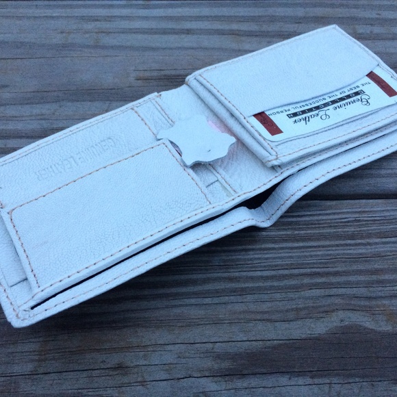 Handmade Genuine Supreme Leather Men Wallet bifold - Picture 6 of 8